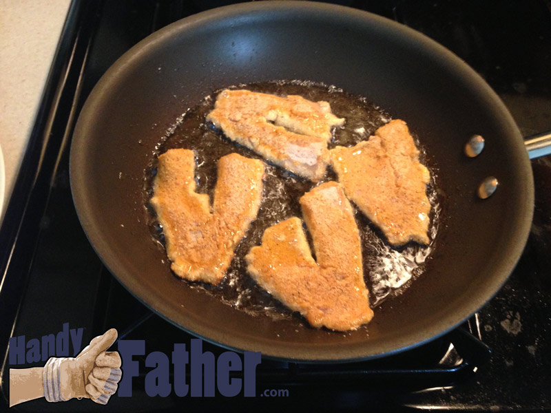Use Andy's Fish Seasoning. It is the best way to fry fish
