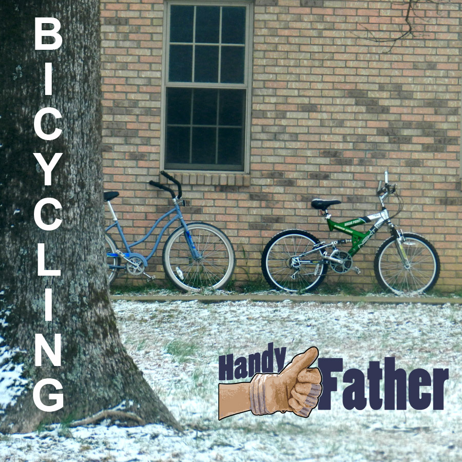 bicycling as a family is a great activity with your kids