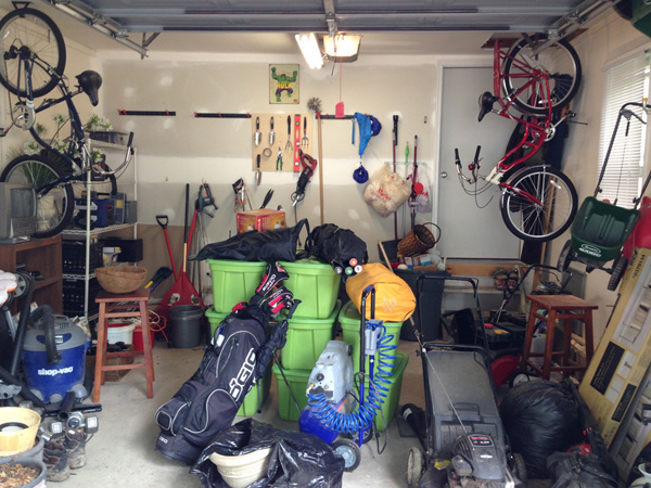 Turn garage into functional work area