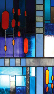 Stained glass windows designed by Miretti Stained Glass