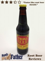 Triple XXX Root Beer Review by Handy Father