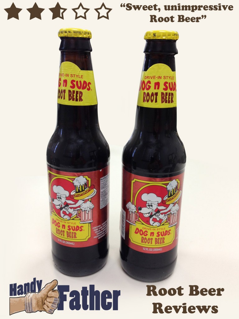 Dog n Suds Root Beer Review, root beer reviews by handy father