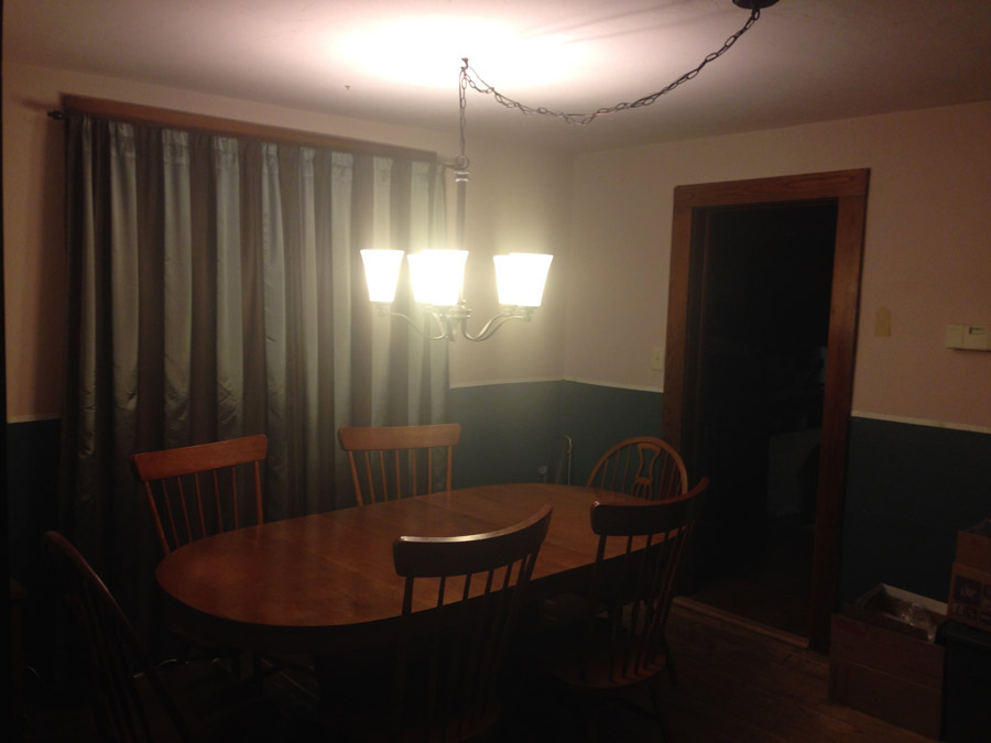 how to install different dining room lighting