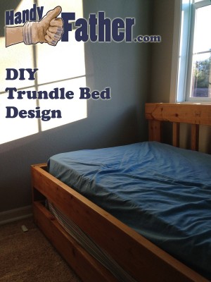 DIY trundle bed design