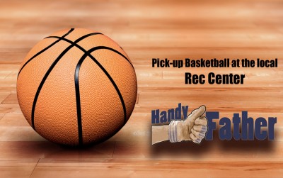 Basketball at the local rec center