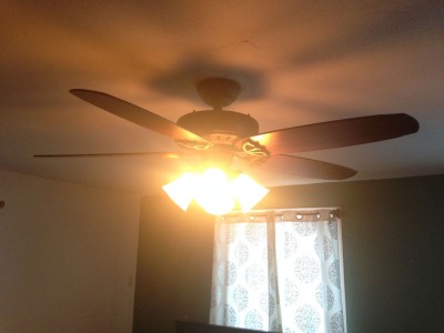 hunter ceiling fan installation