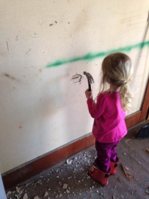 kids help how to replace water damaged plaster